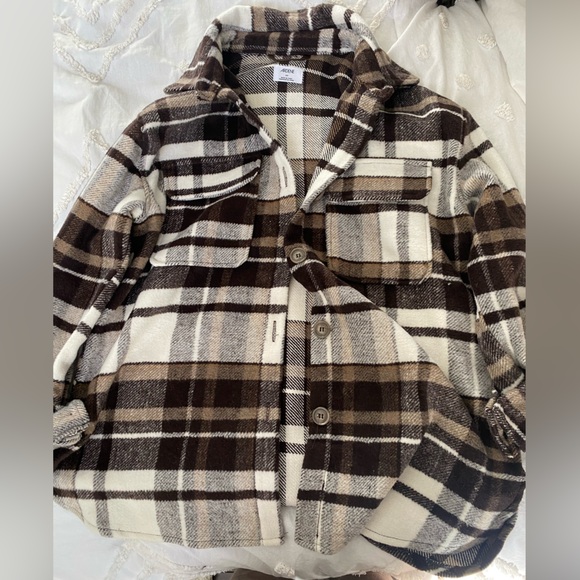 Ardene brown flannel jacket - Picture 1 of 4